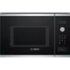 Bosch Serie 4 BFL553MS0 Kombinuota mikrobangų krosnelė Juoda, Nerūdijantis plienas Įmontuojama 25 L 900 W