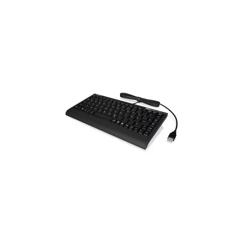 KeySonic ACK-595C+ (US) klaviatūra USB QWERTY JAV anglų juoda