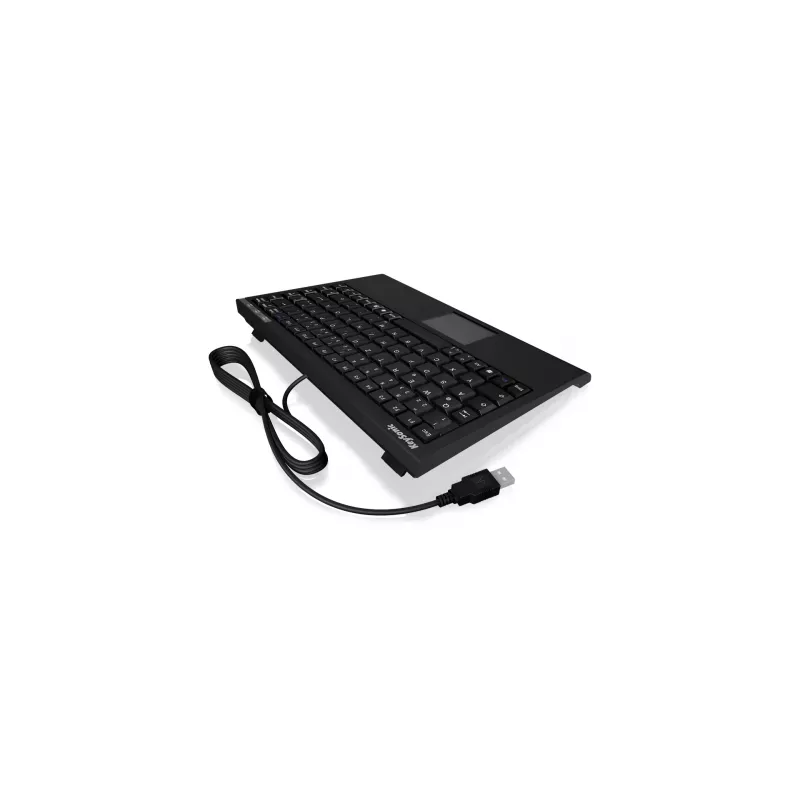 KeySonic ACK-595C+ (US) klaviatūra USB QWERTY JAV anglų juoda
