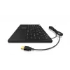 KeySonic KSK-5230 IN (US) klaviatūra, biuro, USB, QWERTY, JAV anglų, juoda