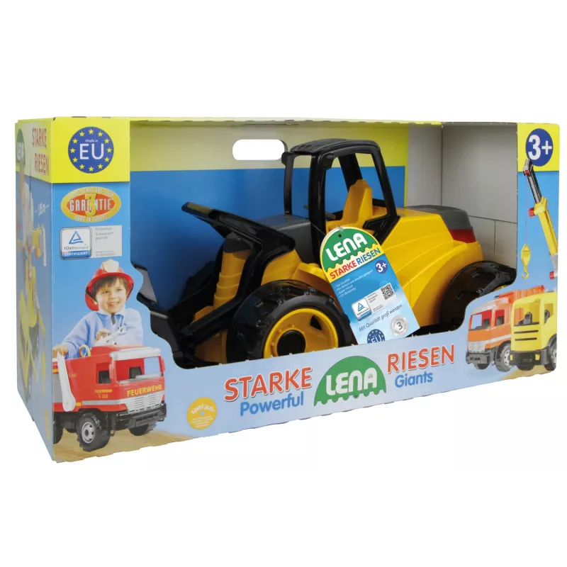 Lena GIGA TRUCKS Žemės judintuvas Pro vaikiškas ekskavatorius