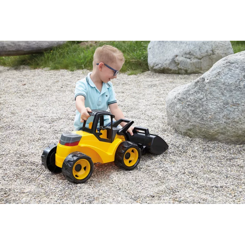 Lena GIGA TRUCKS Žemės judintuvas Pro vaikiškas ekskavatorius