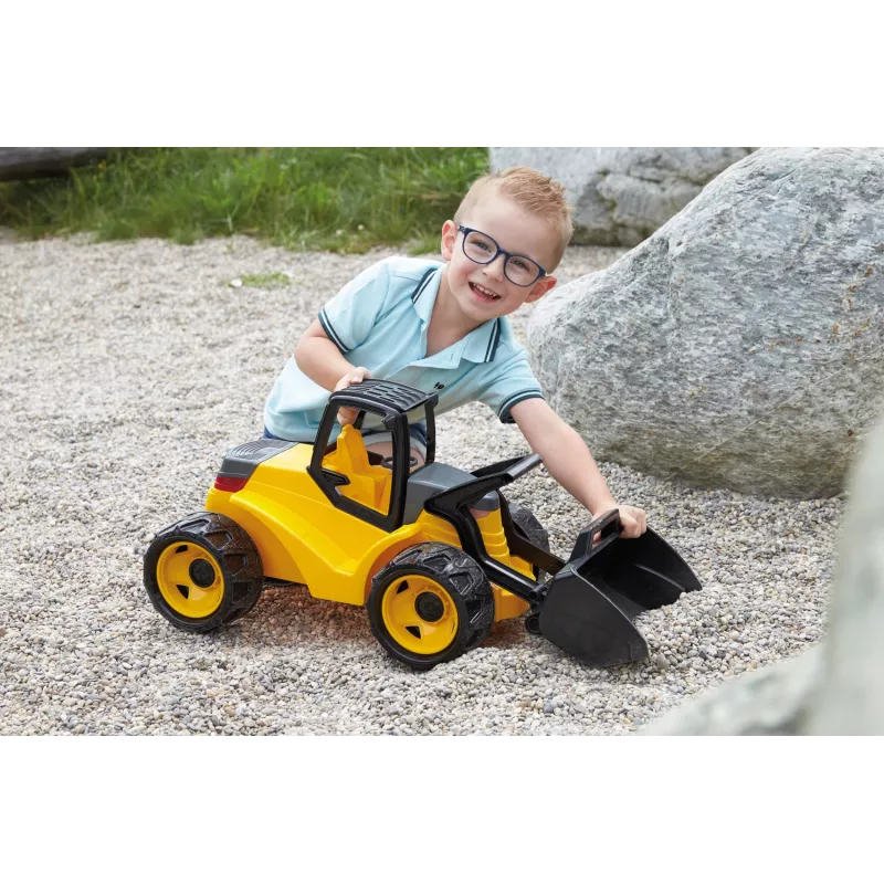 Lena GIGA TRUCKS Žemės judintuvas Pro vaikiškas ekskavatorius