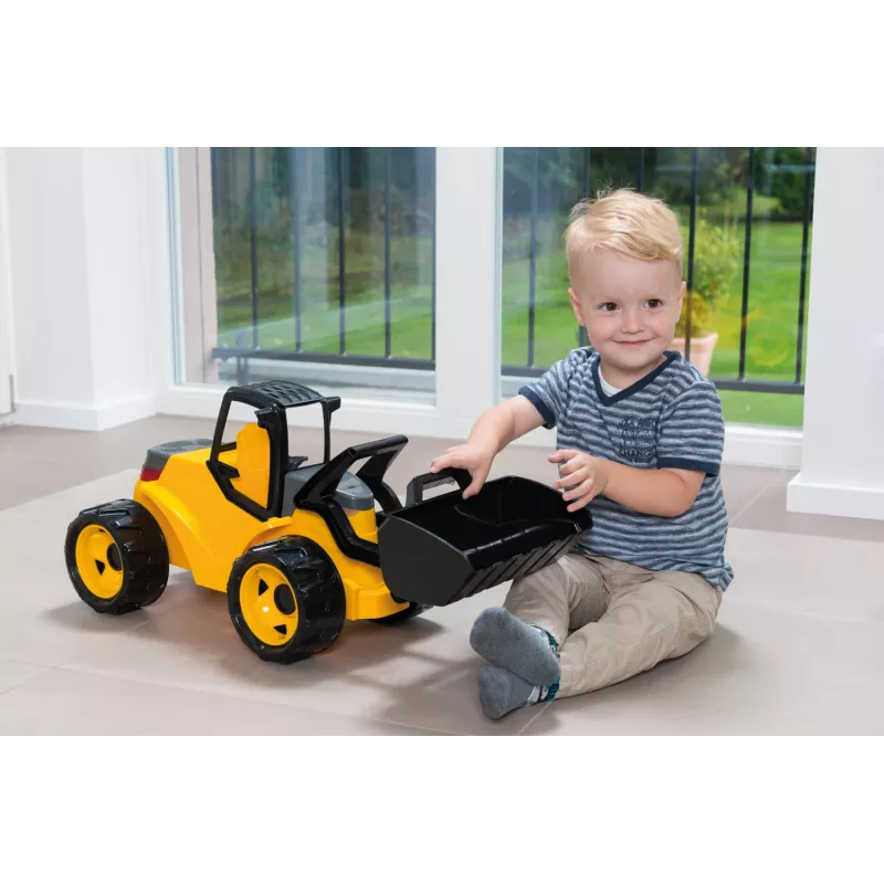 Lena GIGA TRUCKS Žemės judintuvas Pro vaikiškas ekskavatorius