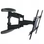 Techly 40-80 Ultra Slim Full Motion LCD TV sieninis laikiklis juodas ICA-PLB 172L