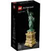LEGO Architecture Statue of Liberty 21042 statybos rinkinys – 1 685 detalių, detalus Laisvės statulos modelis