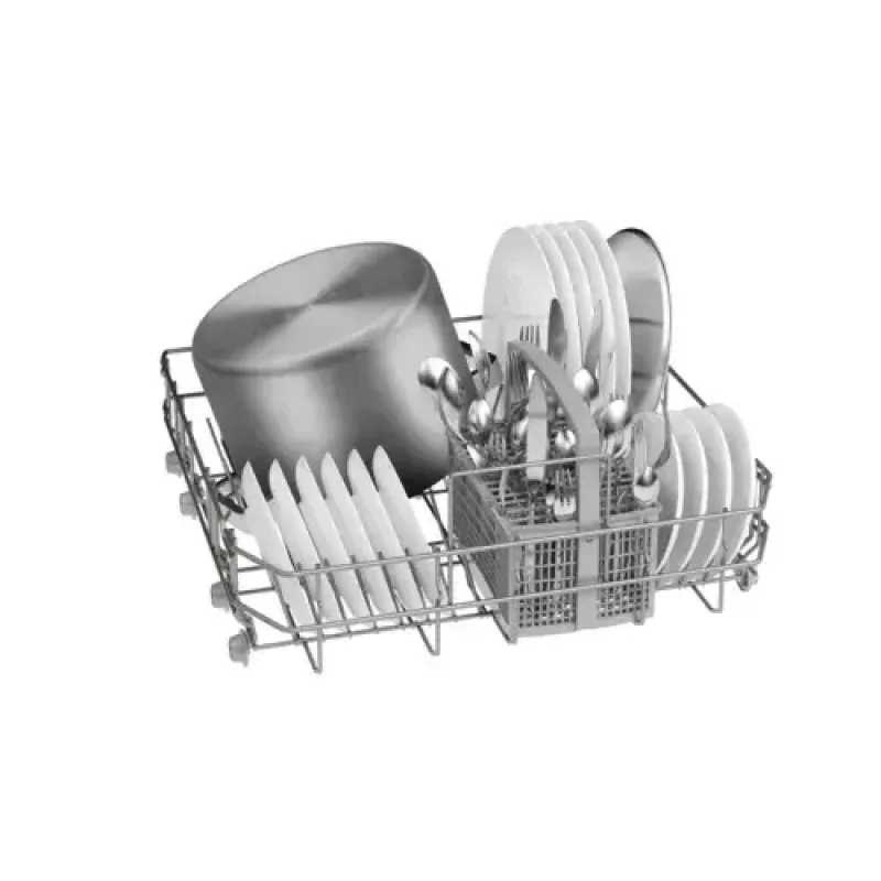 Laisvai pastatoma indaplovė Bosch SMS25AI05E, pilno dydžio 60 cm, 12 komplektų, 48 dB, energijos klasė E
