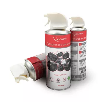 Suspausto oro purškiklis GEMBIRD CK-CAD-FL400-01, 400 ml, juodas