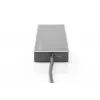 DIGITUS USB 3.0 7 prievadų šakotuvas su maitinimo adapteriu 5V/3,5A, aliuminio korpusas