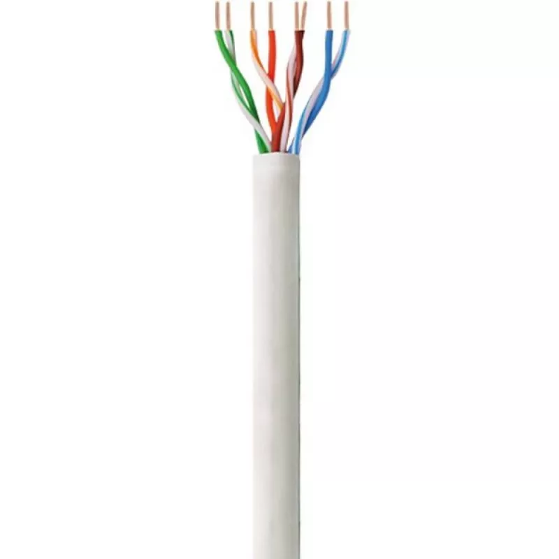 Techly ITP8-FLU-0305 tinklo kabelis pilka 305 m Cat5e U/UTP (UTP)