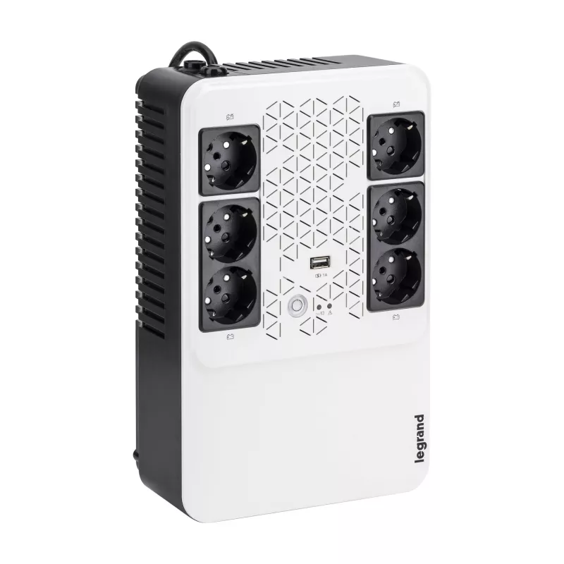 Legrand Keor ASI MULTIPLUG 800 FR nepertraukiamo maitinimo šaltinis (UPS) 0,8 kVA / 480 W, 6 lizdų