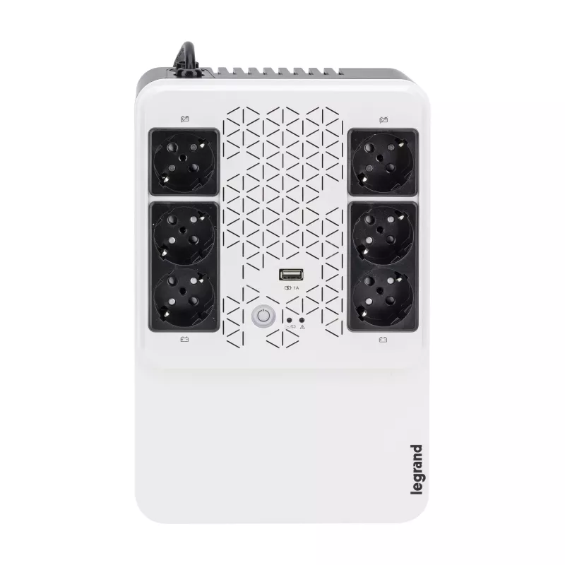 Legrand Keor ASI MULTIPLUG 800 FR nepertraukiamo maitinimo šaltinis (UPS) 0,8 kVA / 480 W, 6 lizdų