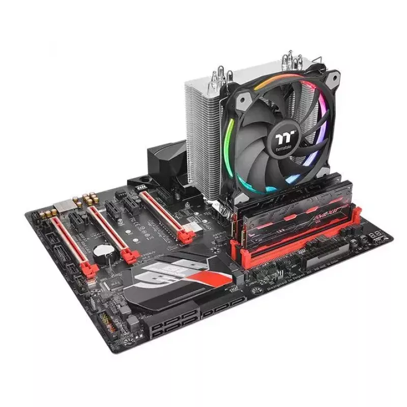 Aušintuvas Thermaltake Riing Silent 12 RGB Sync Edition
