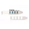 DIGITUS USB 3.0, 4 prievadų, PCI-E papildymo kortelė, 4 prievadai A/F išoriniai, VL805 lustas