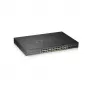 Zyxel GS1920-24HPV2 valdomas gigabitinio eterneto (10/100/1000) maitinimas per Ethernet (PoE) juodas