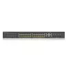 Zyxel GS1920-24HPV2 valdomas gigabitinio eterneto (10/100/1000) maitinimas per Ethernet (PoE) juodas
