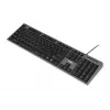 Laidinė klaviatūros ir pelės rinkinys IBOX IKMS606 – pilno dydžio QWERTY JK anglų klaviatūra, USB, juoda, pelė 800 DPI