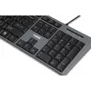 Laidinė klaviatūros ir pelės rinkinys IBOX IKMS606 – pilno dydžio QWERTY JK anglų klaviatūra, USB, juoda, pelė 800 DPI
