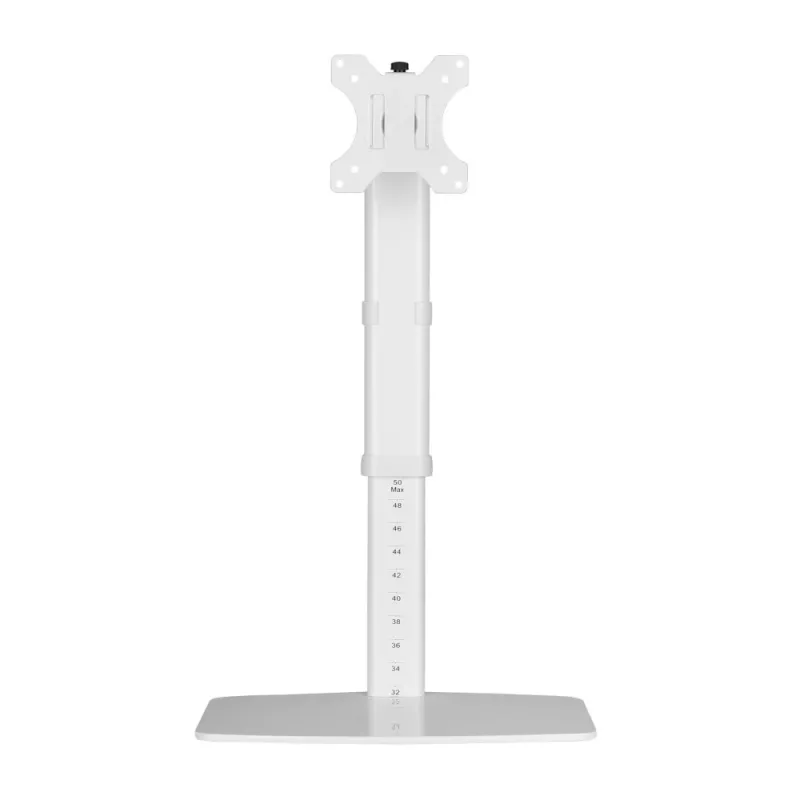 Techly ICA-LCD 260 monitor stovas 68.6 cm (27 col.) stalas Baltas