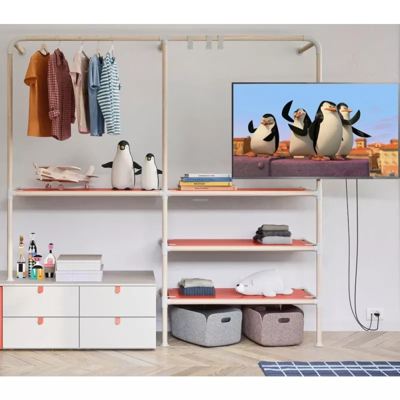 Techly ICALCD100BK stalo laikiklis monitoriui juodas