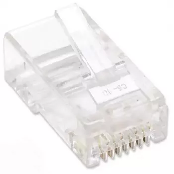 Intellinet RJ45 Kištukai, Cat5e, UTP, 3 kontaktai, kietai vielai, 15 µ auksuoti kontaktai, 100 vnt.