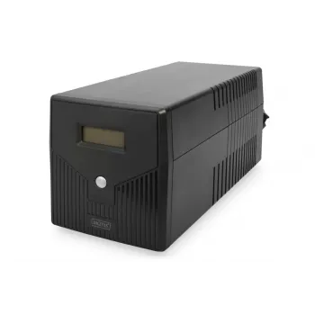 DIGITUS linijinis-interaktyvus UPS 1000 VA/600W 12V/7Ah x2 4x CEE7/7 AVR USB