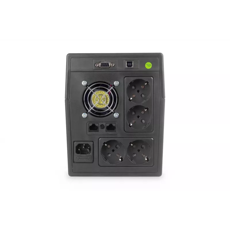 DIGITUS linijinis-interaktyvus UPS 1500 VA/900 W 12V/9Ah x2 4x CEE7/7 AVR USB