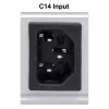 Intellinet 19 inch 1U stelažinis maitinimo skirstytuvas (PDU) su 8 C13 lizdais, nuimamu maitinimo laidu ir C20 įvadu gale