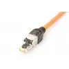 DIGITUS CAT6A lauko kištukas STP su dulkių dangteliu ir lenkimo apsauga DN-93631