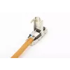 DIGITUS CAT6A lauko kištukas STP su dulkių dangteliu ir lenkimo apsauga DN-93631