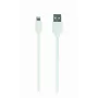 GEMBIRD USB į 8 kontaktų įkrovimo ir duomenų laidas, 1 m – Baltas