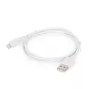 GEMBIRD USB į 8 kontaktų įkrovimo ir duomenų laidas, 1 m – Baltas