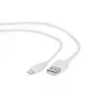 GEMBIRD USB į 8 kontaktų įkrovimo ir duomenų laidas, 1 m – Baltas