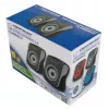 Garsiakalbiai 2.0 USB Flamenco juoda/pilka, EP140KE, 6W