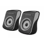 Garsiakalbiai 2.0 USB Flamenco juoda/pilka, EP140KE, 6W