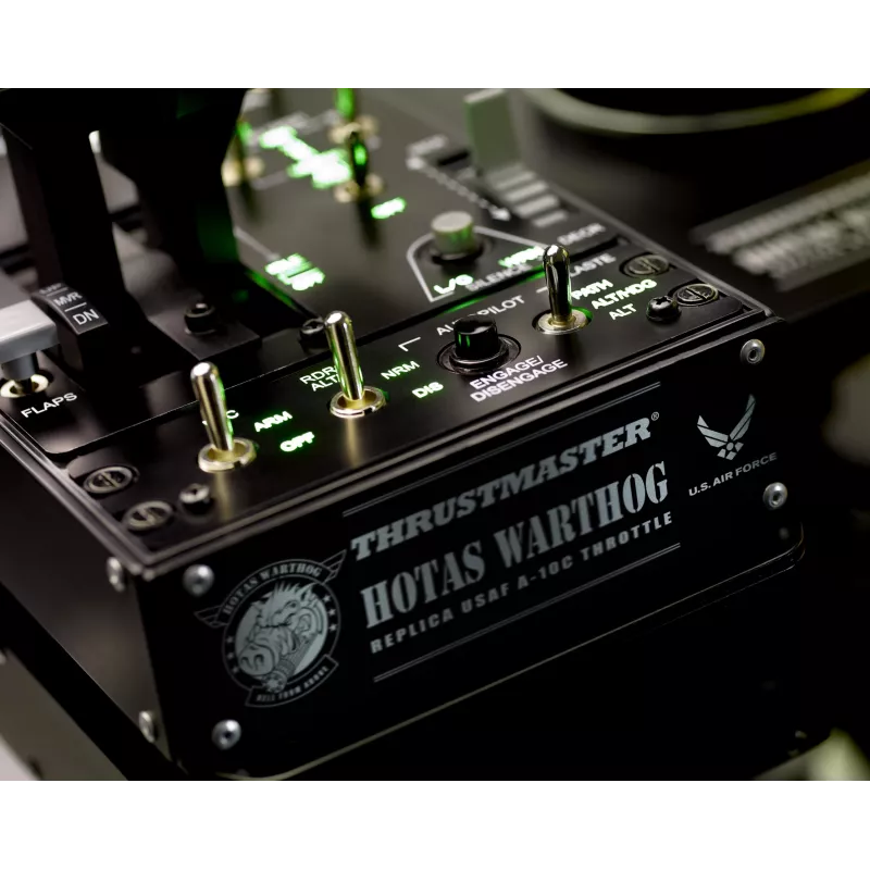Thrustmaster Hotas Warthog Black Joystick PC – Aviacinis valdymo rinkinys asmeniniam kompiuteriui