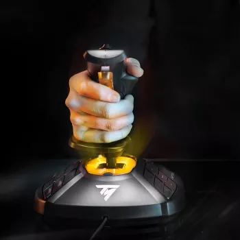 Thrustmaster T-16000M FC S vairasvirtė, juoda, oranžinė, USB, PC