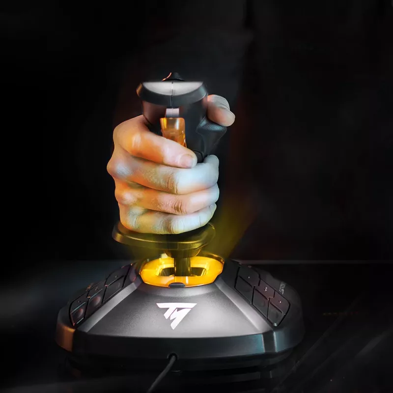Thrustmaster T-16000M FC S vairasvirtė, juoda, oranžinė, USB, PC