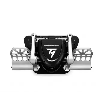 Thrustmaster TPR Rudder pedalai juodi, sidabriniai USB skrydžių simuliatoriui PC