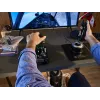 Thrustmaster TPR Rudder pedalai juodi, sidabriniai USB skrydžių simuliatoriui PC