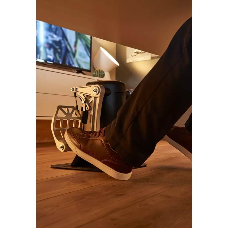 Thrustmaster TPR Rudder pedalai juodi, sidabriniai USB skrydžių simuliatoriui PC