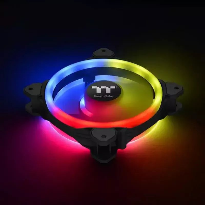 Ventiliatorius Thermaltake Riing Trio 12 LED RGB Radiatoriaus ventiliatorius TT Premium Edition