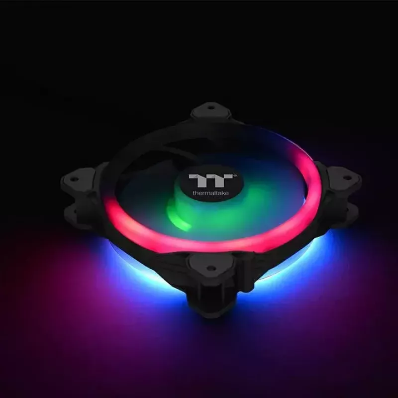 Ventiliatorius Thermaltake Riing Trio 12 LED RGB Radiatoriaus ventiliatorius TT Premium Edition