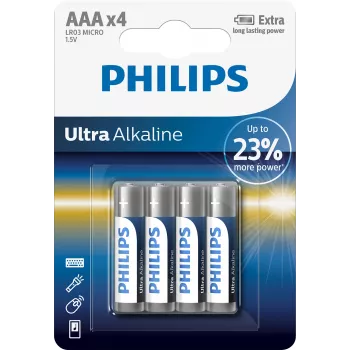 Vienkartinė baterija Philips LR03E4B/10 AAA