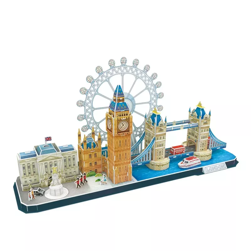 3D dėlionė CubicFun City Line London