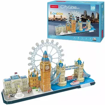3D dėlionė CubicFun City Line London