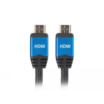 LANBERG HDMI kabelis - M/m v2.0 4k Cu 3m Juodas