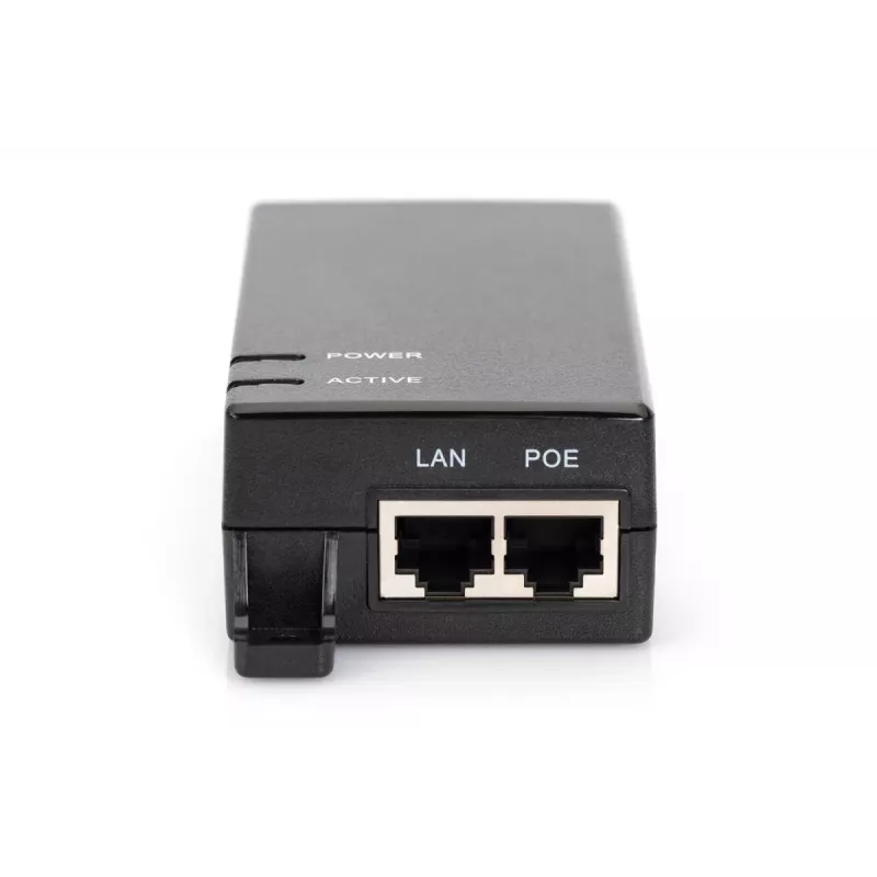 DIGITUS Gigabit PoE Injector DN-95102-1, 802.3af, 10/100/1000 Mbps, 48V, 15.4W