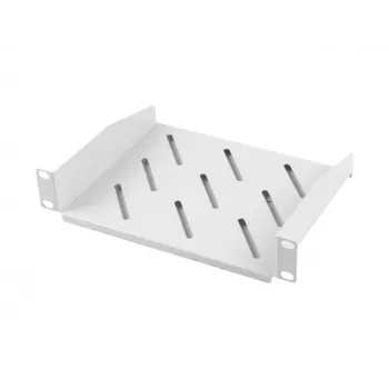 LANBERG fiksuota lentyna 10 inch 1U / 254x180mm, maksimali apkrova iki 20 kg, pilka