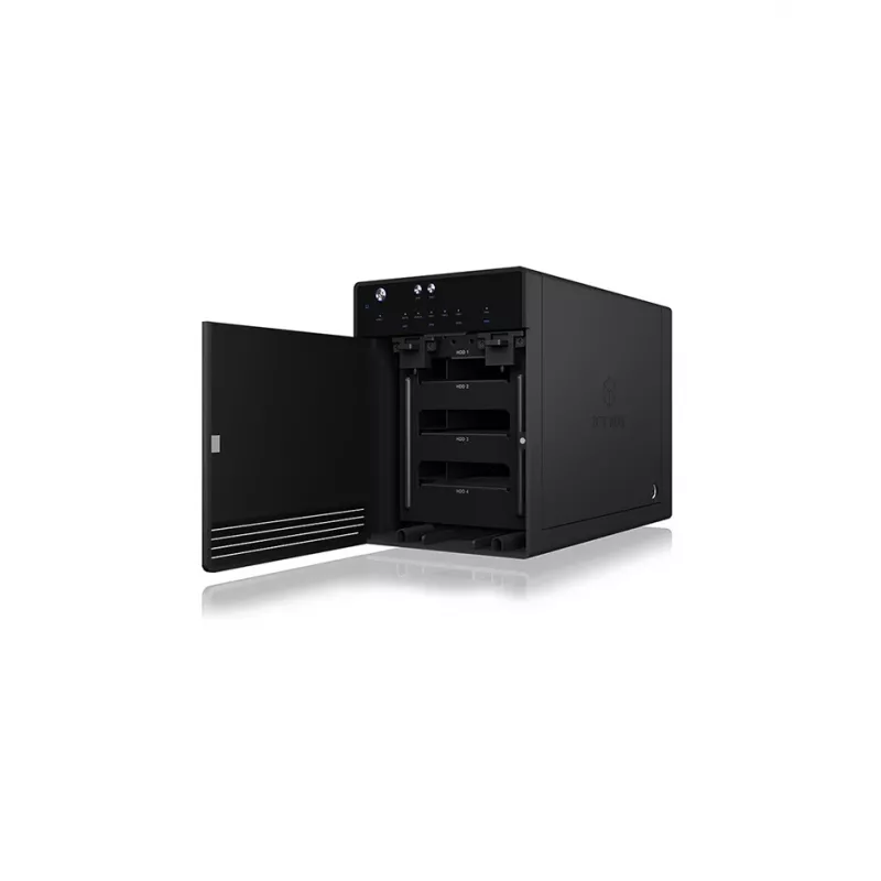 ICY BOX IB-3740-C31 Išorinis HDD/SSD dėklas Juodas 2.5/3.5 colio